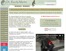 Tablet Screenshot of drrandymartin.com